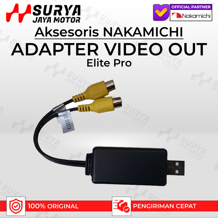 Nakamichi Adapter Dongle USB Video Out Adaptor Nakamichi Elite Pro Legend Pro Orca Pro + G2