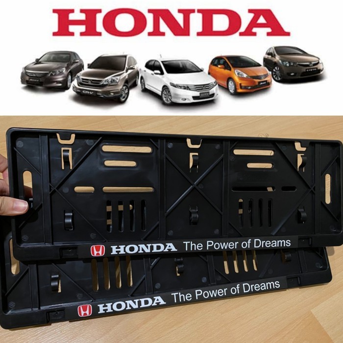 dudukan plat nomor mobil Honda