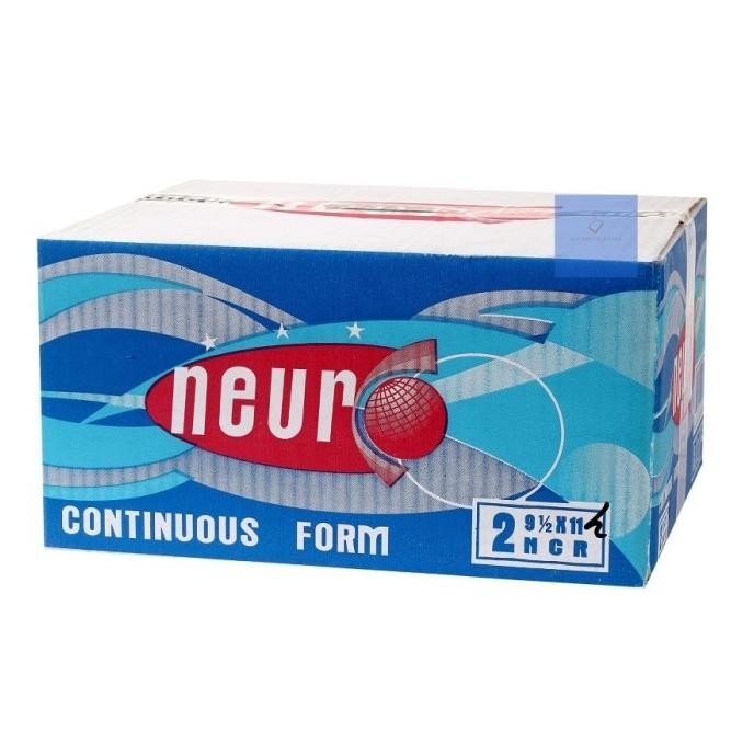 

BEBAS ONGKIR - Continuous Form / Kertas Dot Matrix Neuro 9 1/2 x 11 - 2 Ply NCR (K2)