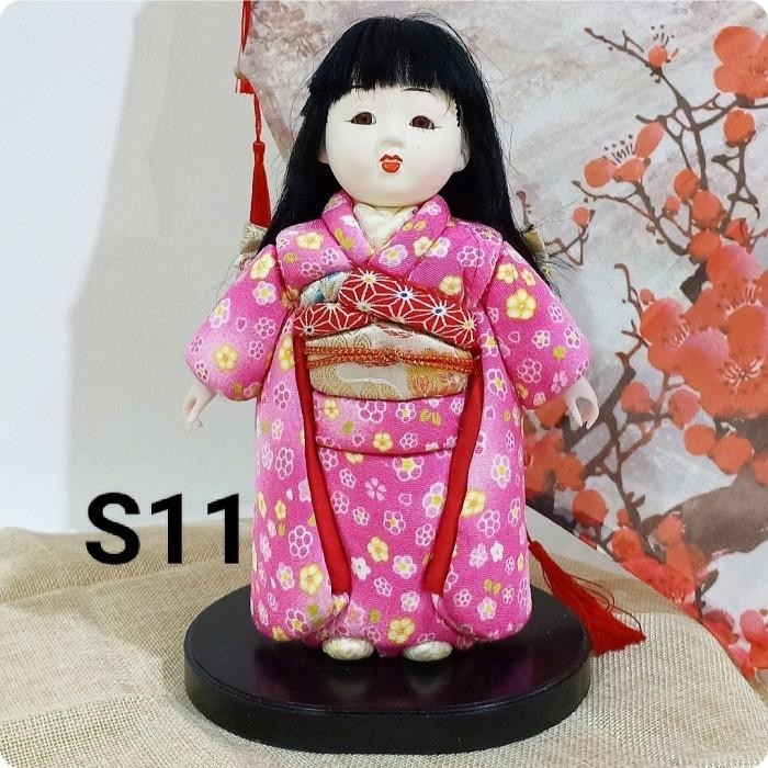 Boneka Ichimatsu/Ichimatsu/Boneka Jepang/Boneka Oshin/Boneka Kimono/Boneka Geisha/Geisha