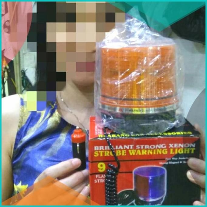 STROBO ATAP MAGNET ROTATOR WARNING LIGHT 07D35Z4 murah