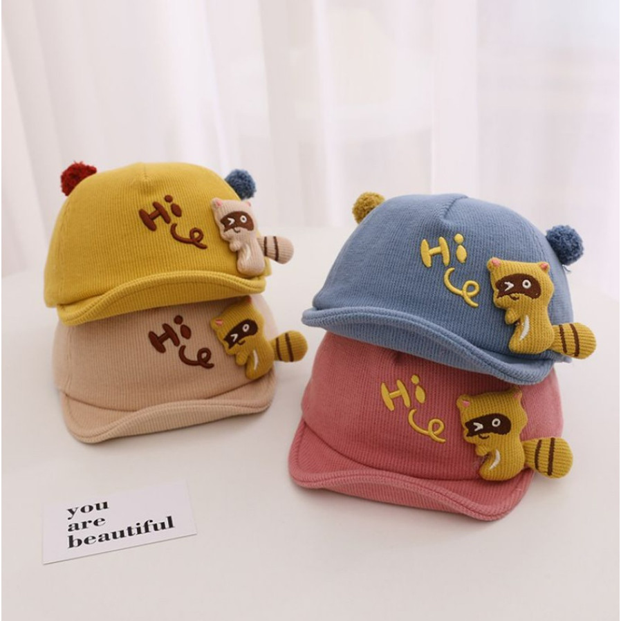 Baju Anak & Bayi HIGH QUALITY PREMIUM Topi baseball Car Plane Mobil Pesawat / Lucky 8 / Bear Go /