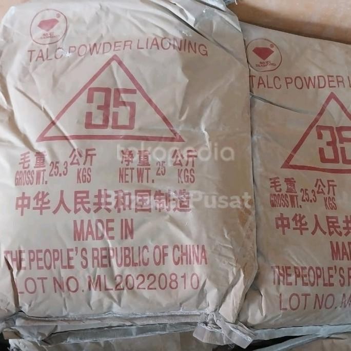 

Promo Talc Duco 25kg Talc Duco 1 Sak Talek Duko Bubuk Talak Liaoning 25kg COD