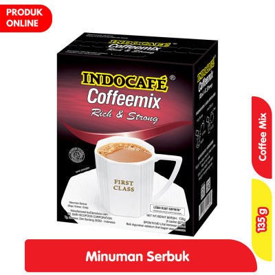

Indocafe Coffeemix Kopi Instan Rich & Strong 5 x 27 g
