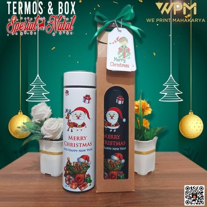 KLJ HAMPERS TERMOS IMLEK /  CHRISTMAS / NATAL / LEBARAN /  IMLEK /  NATAL / LEBARAN SATUAN / BIJIAN 