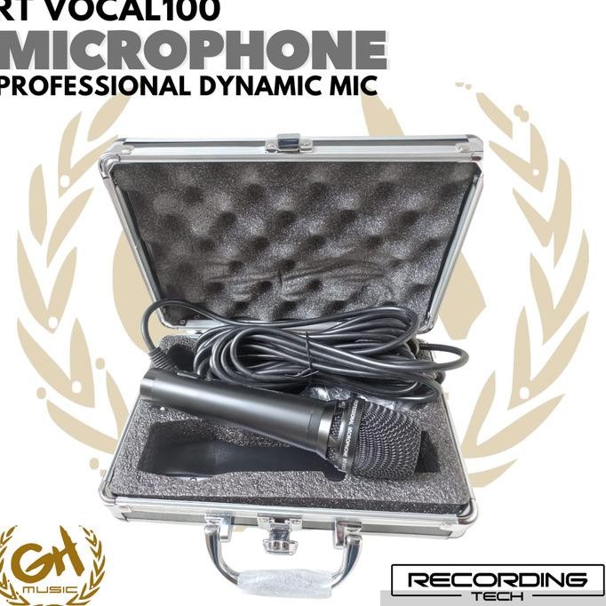 Recording Tech RT Vocal100 Professional Dynamic Mic - Mic RT Vocal 100