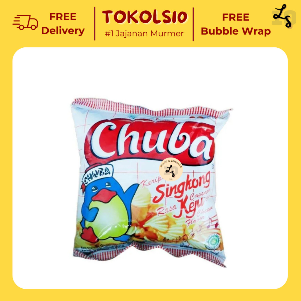 

Ciki Chuba Balado/Keju/Balado Ijo 1 Pack isi 20pcs @14gr