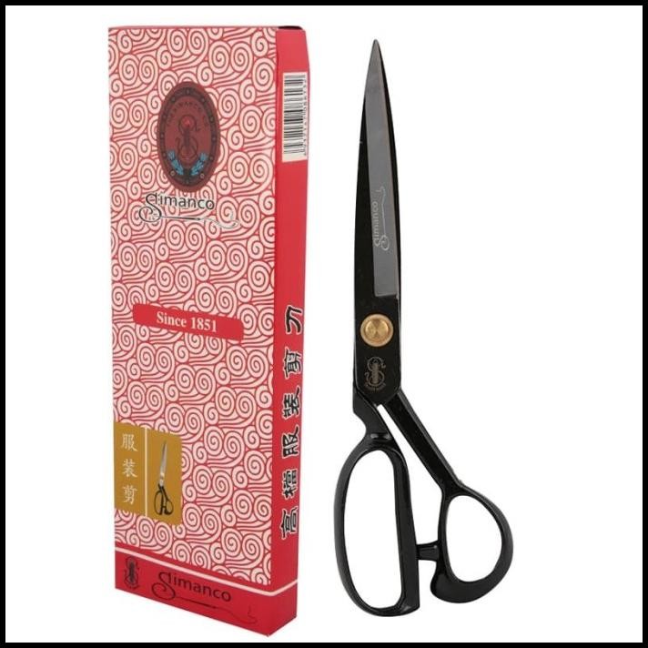 

Gunting Potong Bahan Kain SIMANCO 10" - Tailor Scissors SIMANCO 10