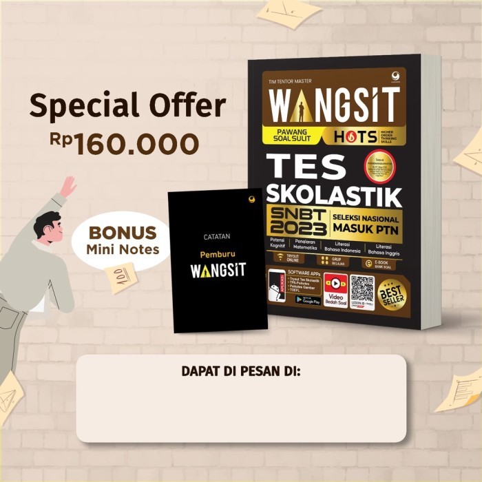 WANGSIT TES SKOLASTIK SNBT 2023