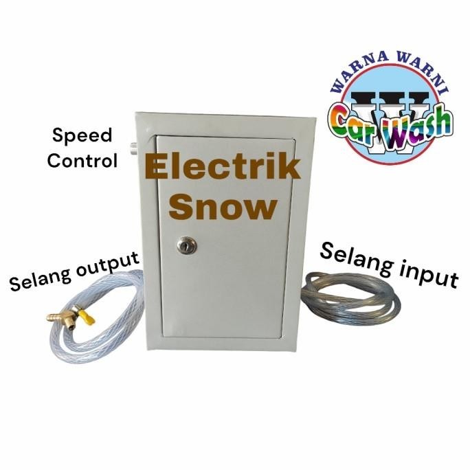 snow wash elektrik mesin salju cucian mobil dan motor