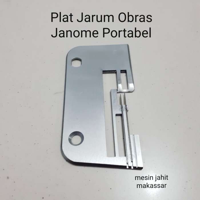 

((((()paling dicari] Original Janome Plat Jarum Mesin Obras Janome 8002D dan 990D