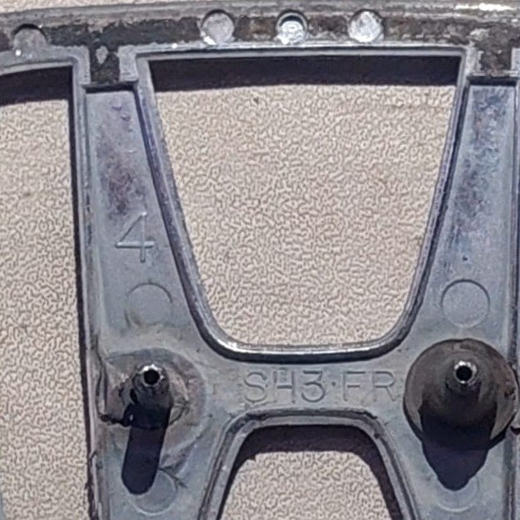 Emblem / Logo H Kap Mesin Depan Honda Grand Civic - Civic Lx - Nouva Bebas Ongkir