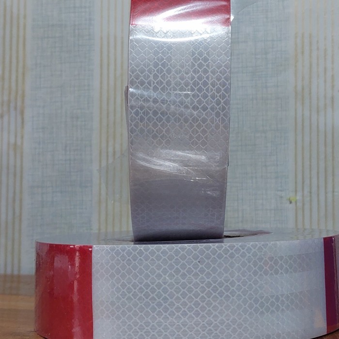 Stiker Reflective Motif 3M Prismatik -Sticker Scothlite Merah Putih Bebas Ongkir