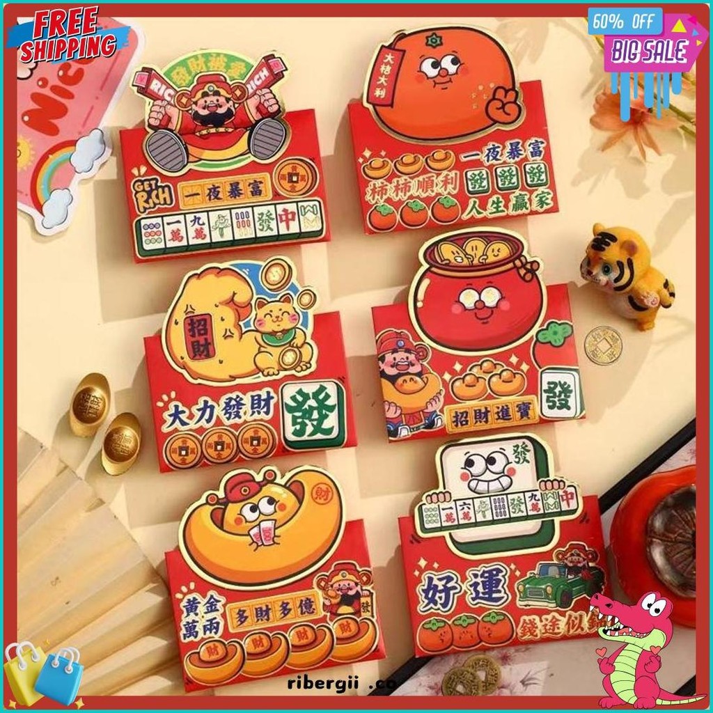 

Angpau 3D Sincia Hong Bao Imlek Tahun Ular Chinese New Year 2025 (Order Sebelum Ketinggalan)