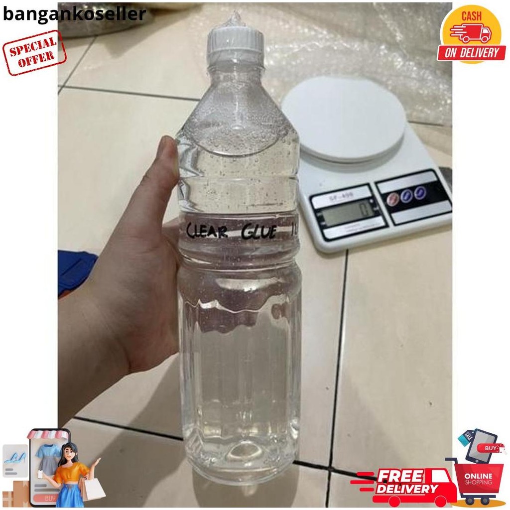 

Super Clear Glue 1Kg By Goofy.Slime Clear Glue Clear Slime Xhorse Xlime Lem Bening Lem Super Bening Termurah Banget