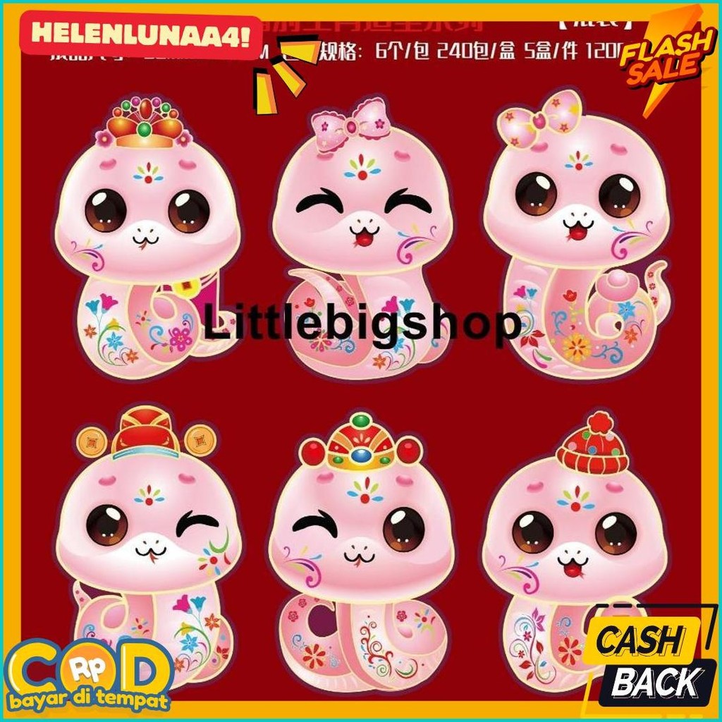 

Angpao Imlek Premium Shio Ular 2025 Terbaru Edisi Gentong Murah Free Ongkir Ready Stok (Cod)