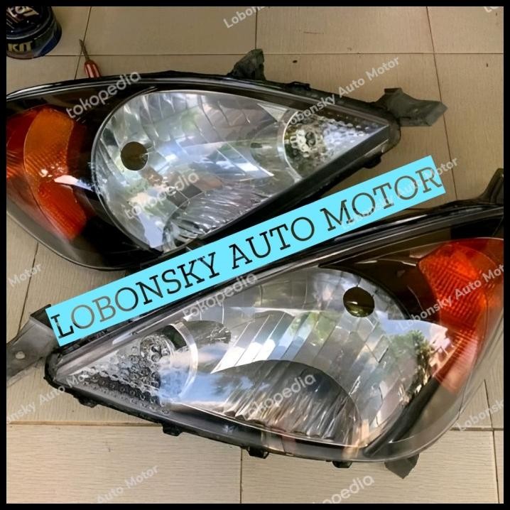 TERMURAH HEAD LAMP HEADLIGHT INNOVA 2005 2006 2007 2008 2009 2010 SMOKE 