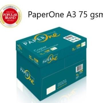 

TERBARU - [Grab/Gojek] Termurah! Kertas Copy HVS A3 70 / 80 g PaperOne / Box Dus