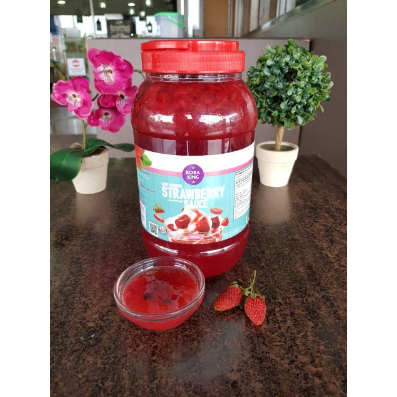 

Trawberry Jam / Elai Trawberry / Trawberry Auce Mer Boba Ing 2,3G
