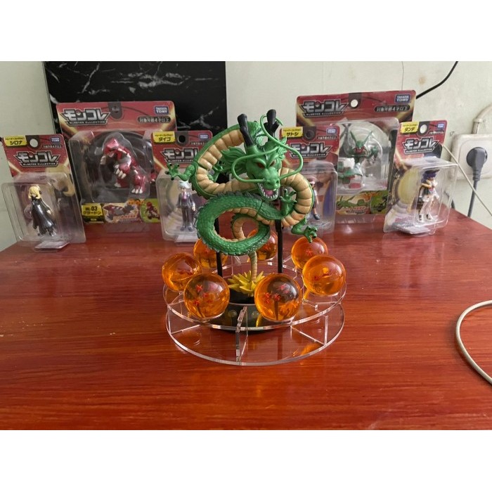 Action Figure Figure Set Naga Green Shenlong Figure Goku Figure Dragon Ball