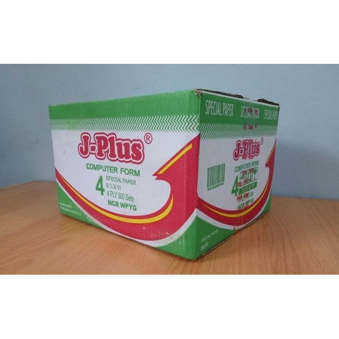 

TERBARU - GOSEND !! KERTAS FAKTUR / CONTINUOUS FORM 4 PLY 9,5`X11 J-PLUS FULL