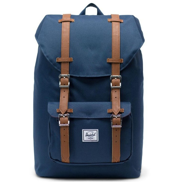 Termurah (100% Original) Herschel Little America Backpack Mid Navy Bag Laptop