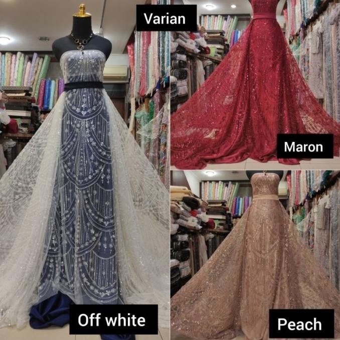 :>:>:>:>] Kain Tile Ziad Nakad Sequin Dress Sapto Payet Varian