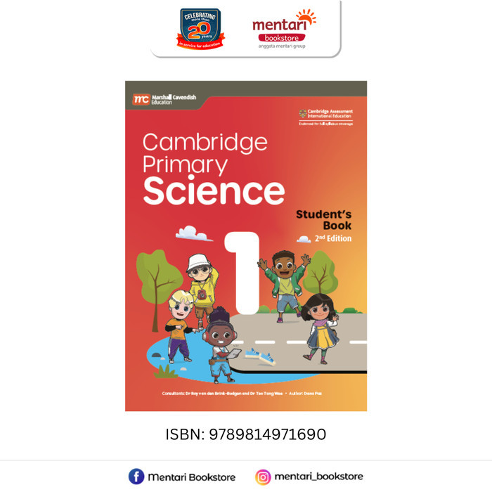 

TERBARU! Marshall Cavendish Cambridge Primary Science Textbook (2nd ed)