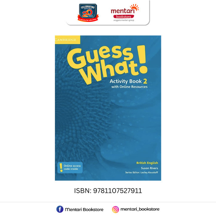 

JUAL RUGI! Cambridge Guess What! Bahasa Inggris Buku SD