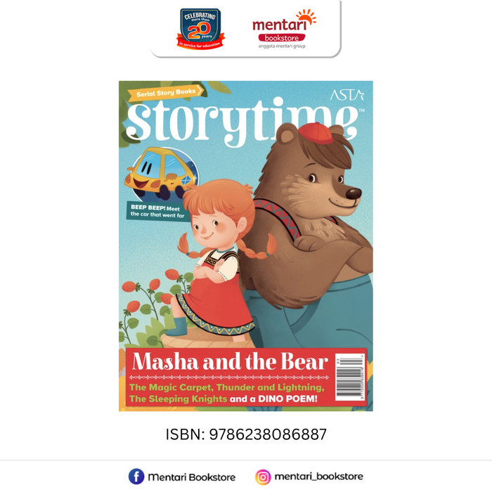 

ASTA Masha & The Bear Storytime Series Buku Cerita Inggris