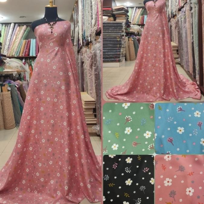 ~@~@~@~@] Kain Shakila Motif Bunga Cantik 001 A