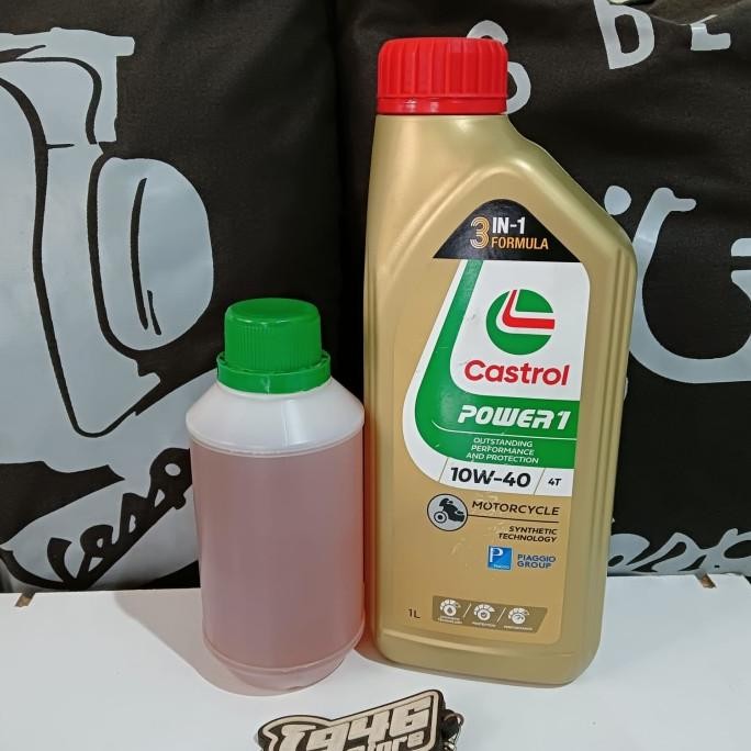 Ori - Paket Oli Mesin Vespa Sprint / Primavera / Lx / S / Gts 3V Iget 1300Ml