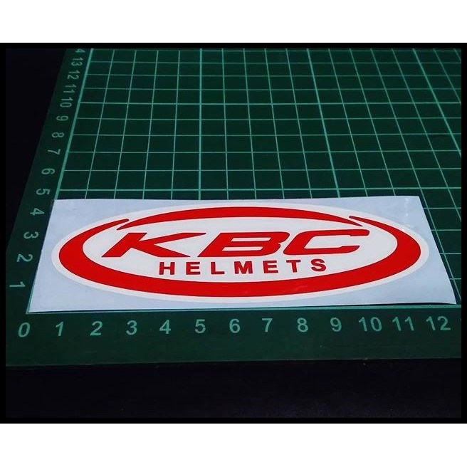 

TERMURAH CUTTING STICKER LOGO KBC USA 12CM MERAH !!!!
