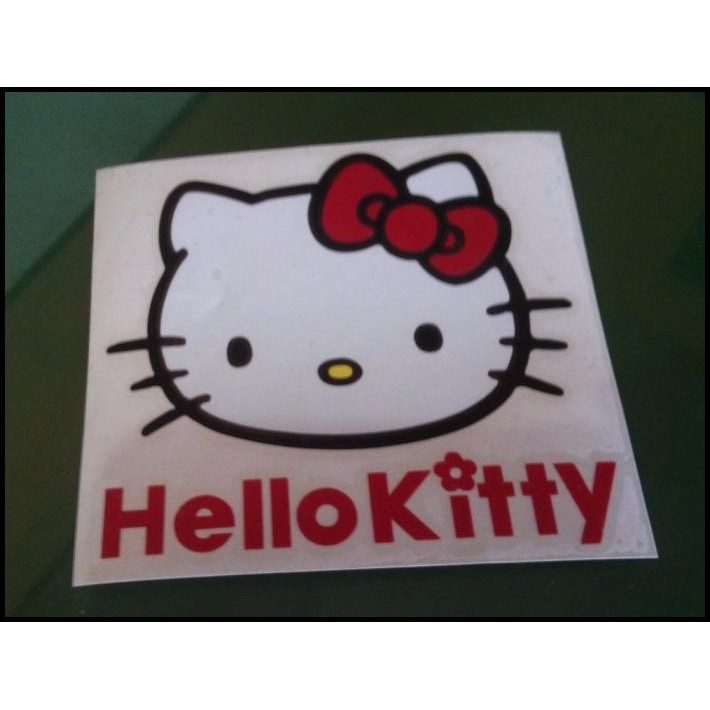 

HOT DEAL CUTTING STICKER HELLO KITTY !!!
