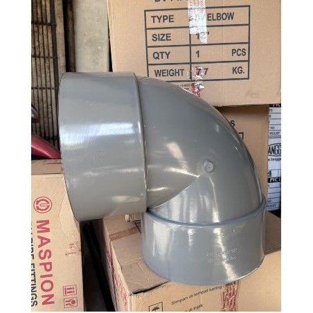 NEW Keni 12" Knee 12 inch D / AW RUCIKA Elbow L 90 derajat Kni Kenie PVC