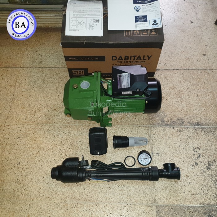 NEW pompa jetpump DABITALY 250 watt sumur dalam