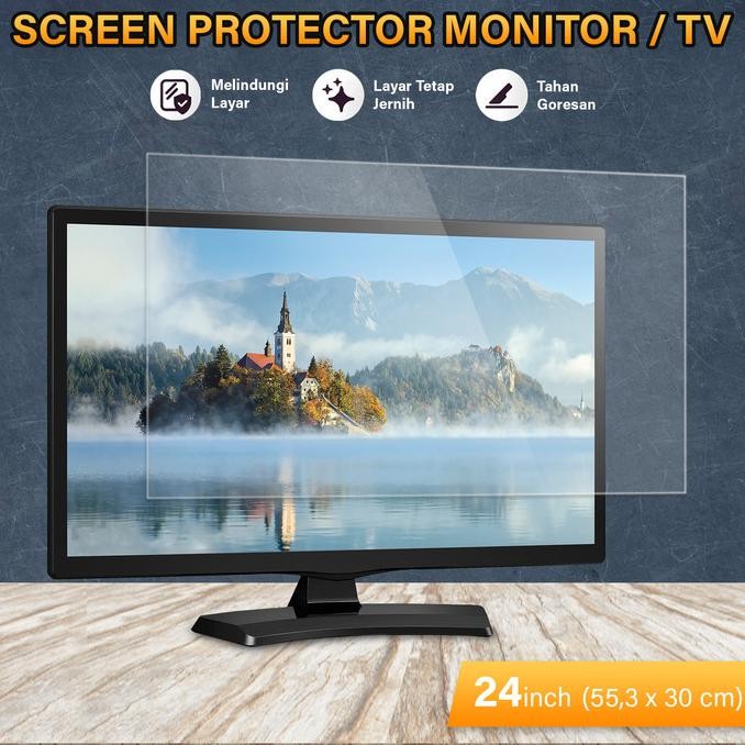 Anti Gores TV Monitor 24 inch Screen Guard LG Mi Xiaomi Gaming LED HD