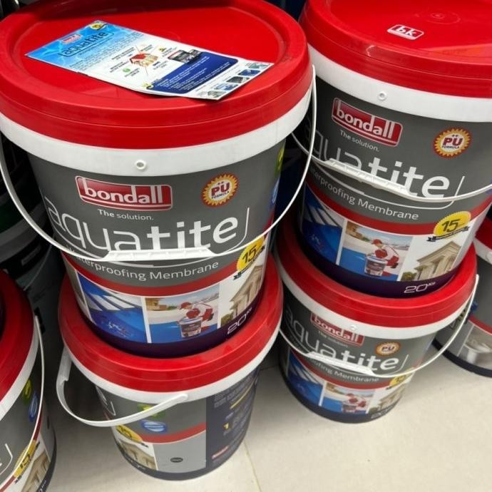 

BONDALL AQUATITE CAT PELAPIS ANTI BOCOR 20KG WATERPROOFING TERBAIK ORIGINAL