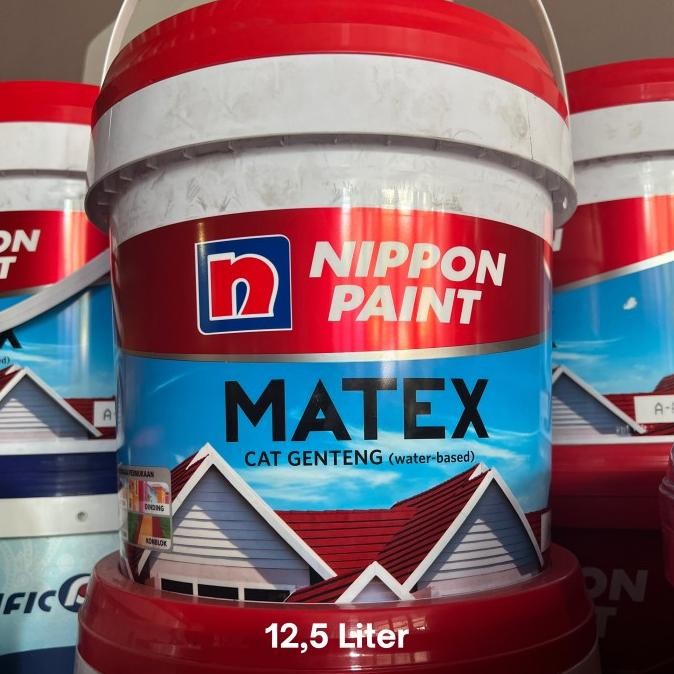

MATEX CAT GENTENG NIPPON 15 LITER 1 PAIL ROOF COATING ORIGINAL