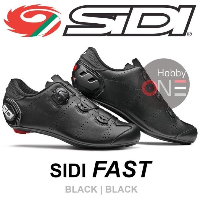 Sale Sidi Fast Black Black - Sepatu Sepeda Cleat Road Bike