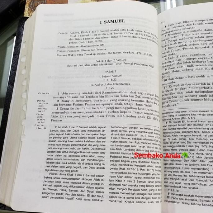 Alkitab PL PB Dengan Catatan Versi Pemulihan. Witness Lee. Ekonomis.