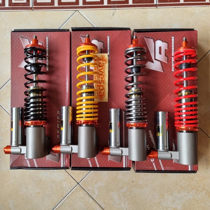 Shock Shockbreaker Shock Tabung Vespa Klasik Vrossi Rebound Klik (Depan)