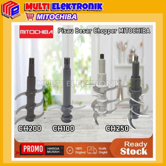 

Berkualitas PISAU SAJA CHOPPER MITOCHIBA CH200 - GELAS BESAR