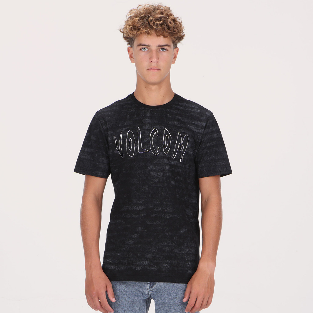 VOLCOM - MCT CREEP SHORT SLEEVE TEE BLACK