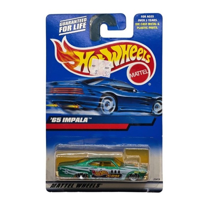 BISA GOSEND Hot Wheels 65 Impala Low Rider Green