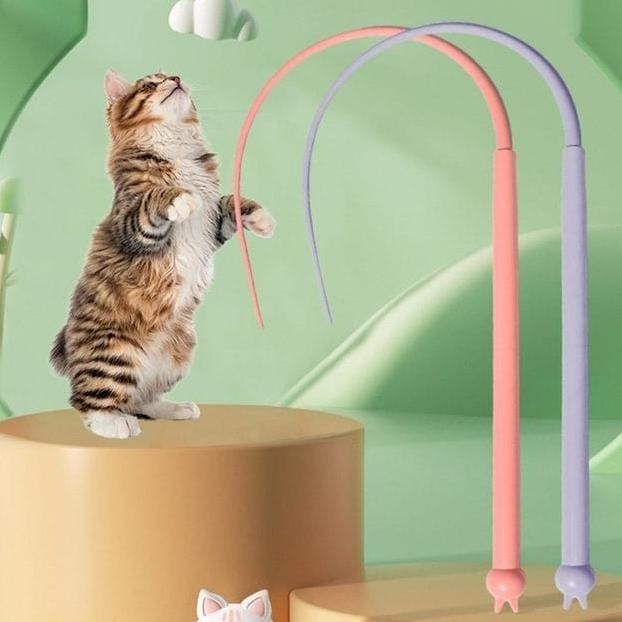 

PETLUV MOUSE TAIL SILICONE CAT TEASER/MAINAN KUCING BUNTUT TIKUS CICAK ORIGINAL