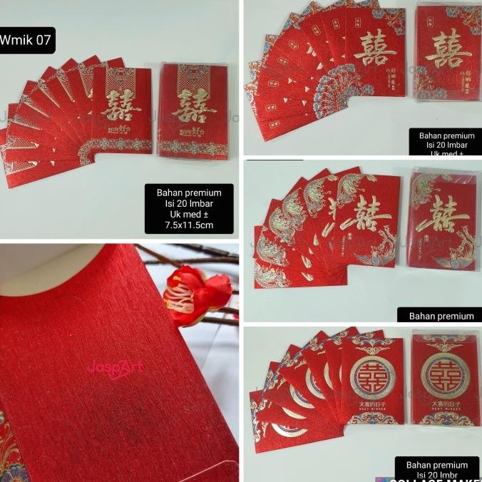 

>>>>>] Isi 20 Pcs Angpao Wedding Amplop Sangjit Pernikahan Kemasan Mika