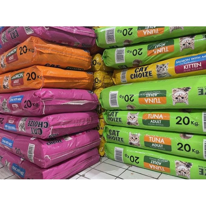 

MAKANAN KUCING CAT CHOIZE ADULT & KITTEN 20 KG ORIGINAL