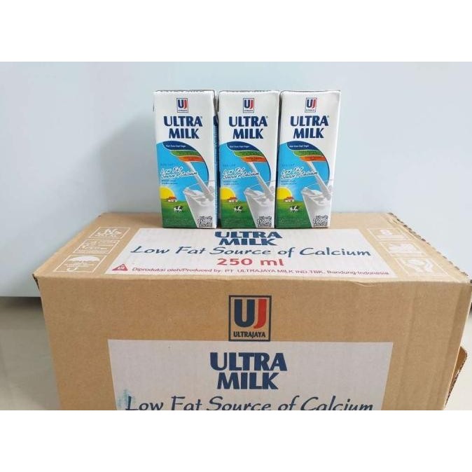 

Terlaris Susu Ultra Milk Yang Low Fat 250Ml / 250 Ml 1 Karton Isi 24 Pcs Rasa Ready Stok