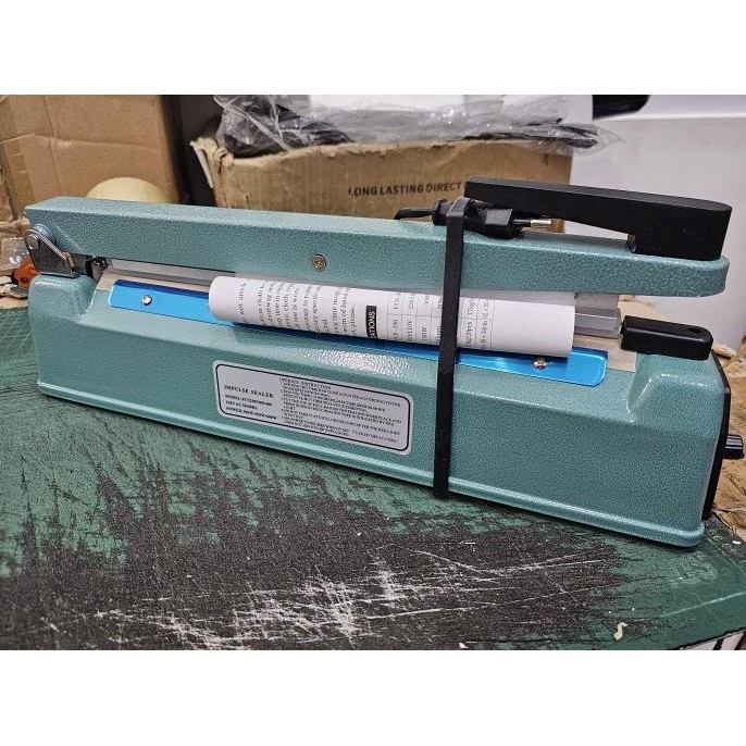 TERBARU - mesin sealer TMZ 8 mm impulse sealer mesin penyegel segel 30 cm 300 mm